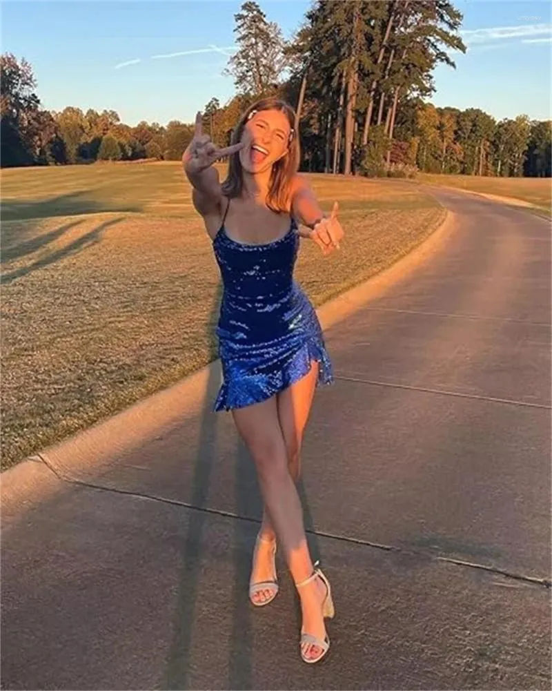 sachin and babi light blue dress La Femme main image 0