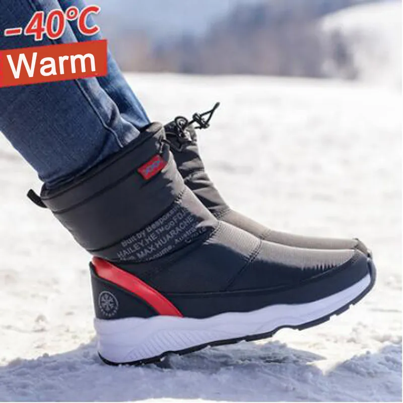 Womens Non Slip Waterproof Winter Orthopedic Snow Boots With Thick Plush Lining Zipper Closure And Warm Ankle Strap 40 C From Factory Dh539178 Bulk 29.04 DHgate.Com