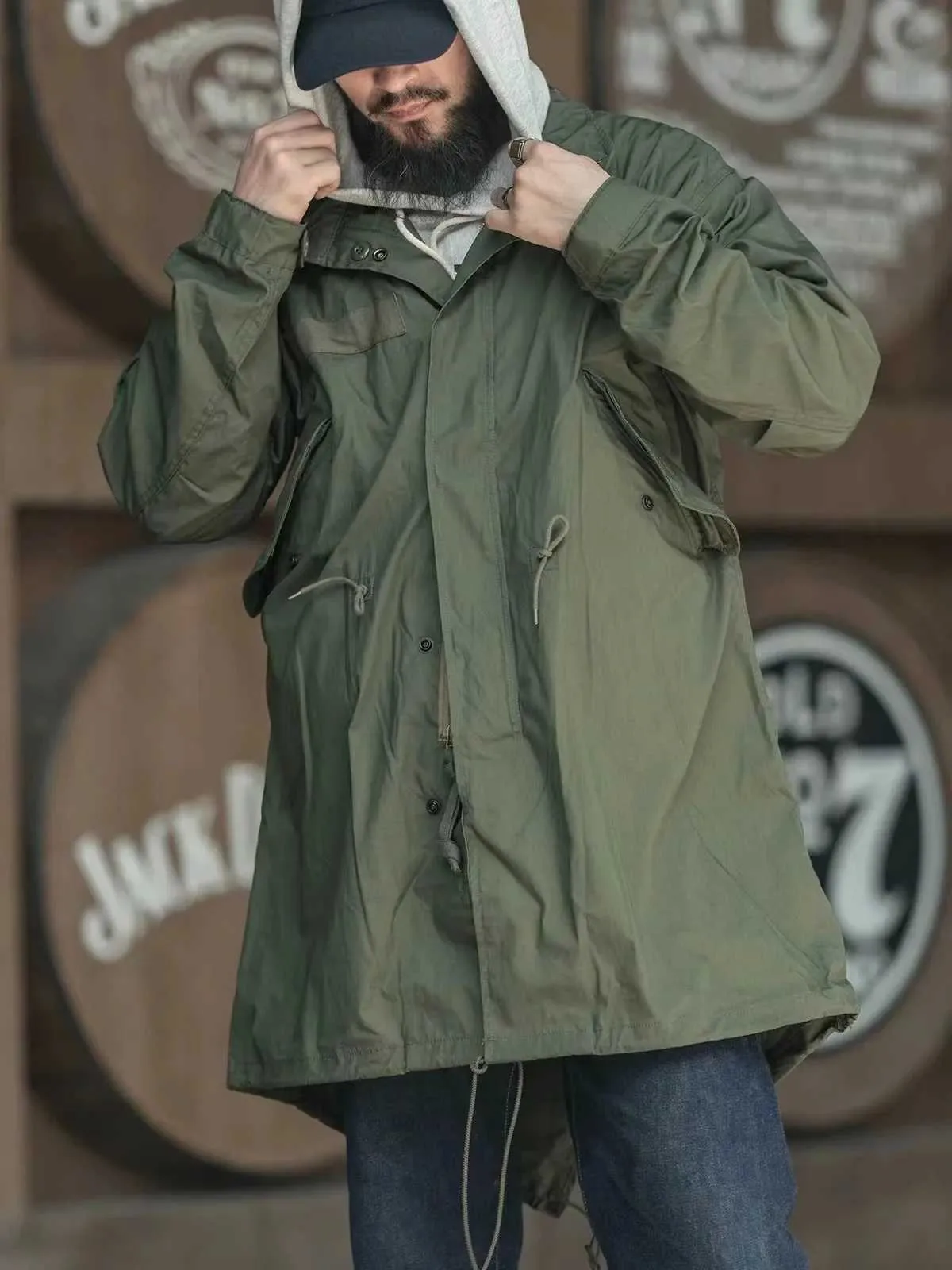 Parka fishtail mens hotsell