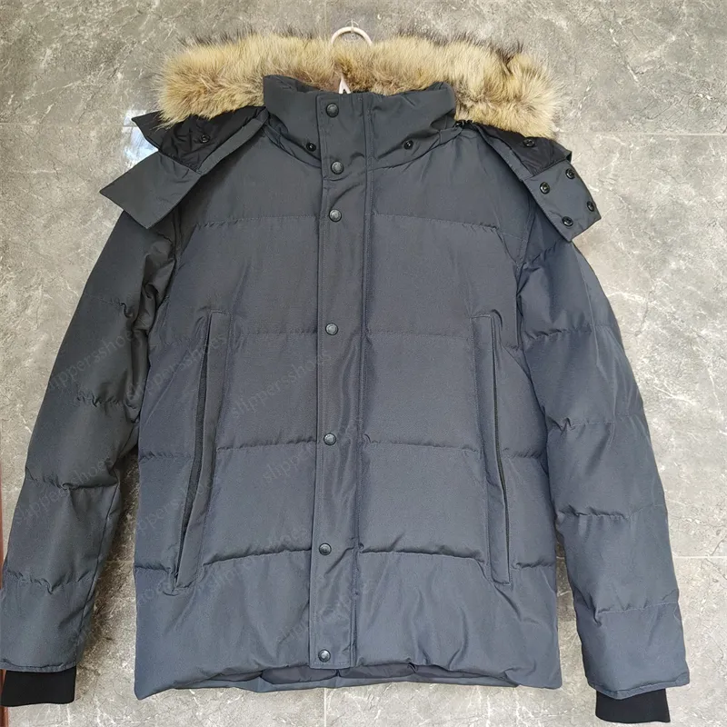 Herrenjacken Veste Homme Outdoor Winter Jassen Oberbekleidung Big Fur Hooded Fourrure Manteau Daunenjacke Mantel Hiver Parka Markenqualität, Produkteinführung_voghion.com