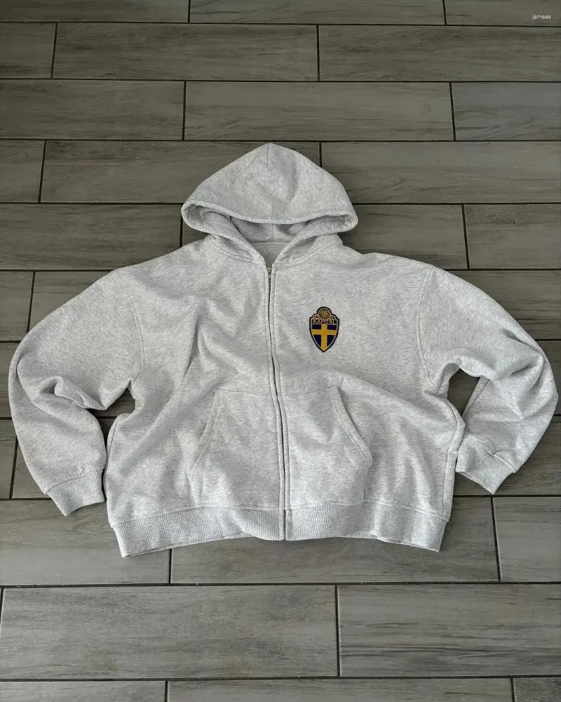 Men's Tracuits European And American Simple Classic Striped Hoodie Two-piece Set Men Street Retro Trendy Tracuit_voghion.com