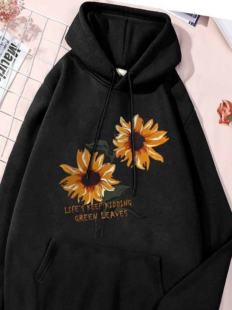 Sunflowers Printed Acetate Sweatshirt Womens Hooded Oversize Sunflowers Printed Acetate Sweatshirt Womens Hooded Oversize