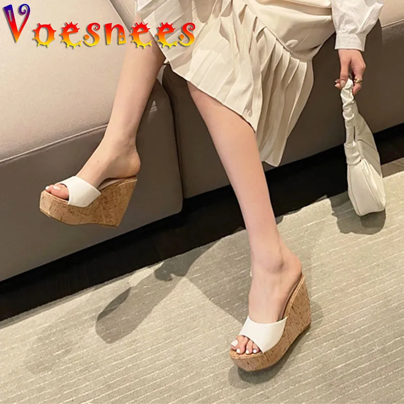 Platform Wedge Sandals: Waterproof Outdoor Slides, Comfortable High Heels  Shop Now!