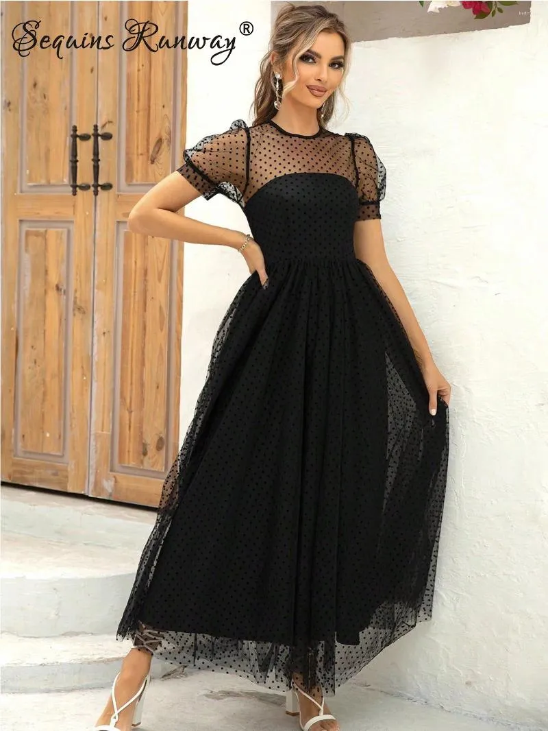 Black See-Through Mesh Maxi Dress - Elegant Evening & Birthday Party Dress  for Women from Dhgate Urban Sexy Dresses - price 46.65