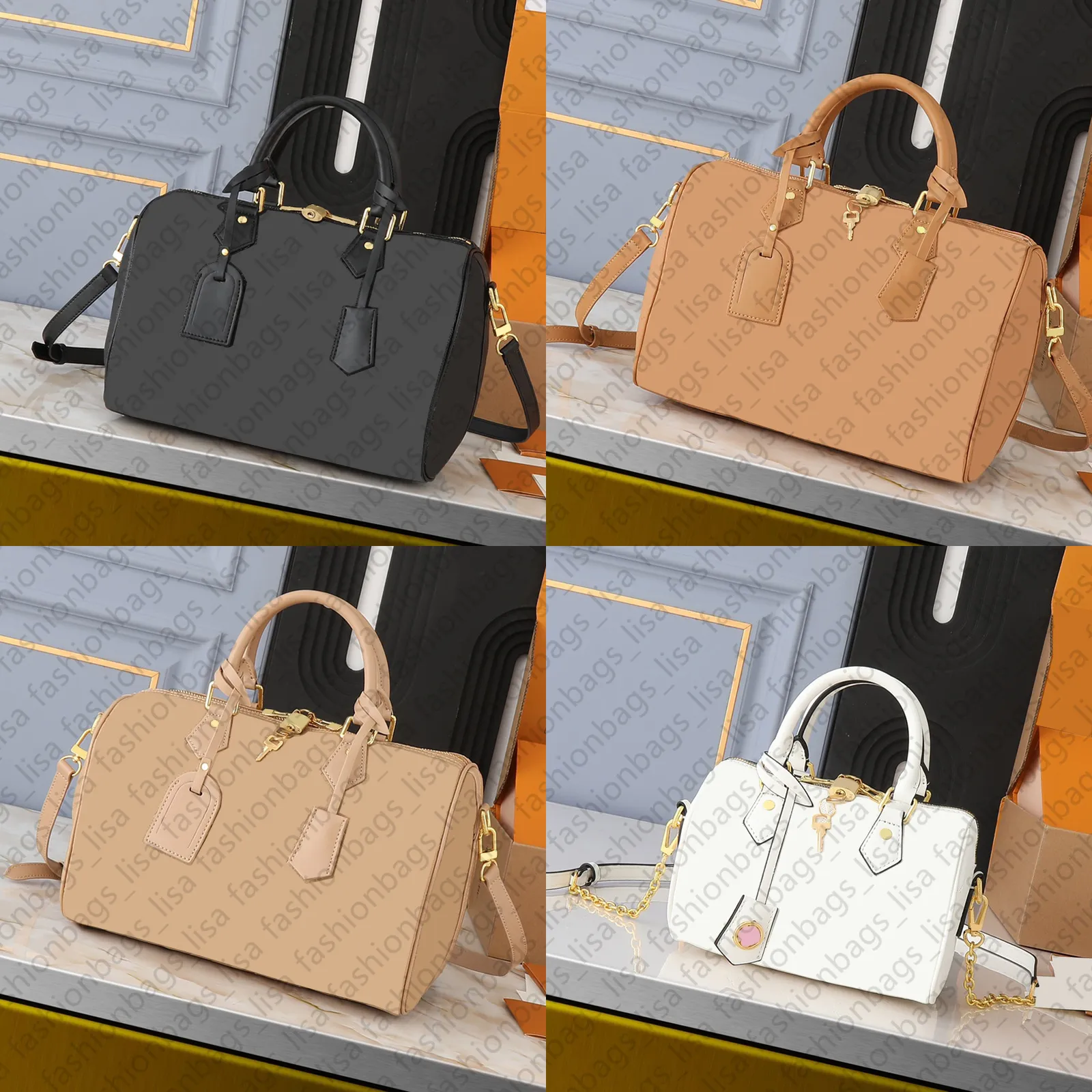 Luxury Soft Leather leather tote purse Designer Brand Shoulder Bag for Women Classic Traveler Fashionable Pillow Handbag Crossbody and Coin Purse 30CM