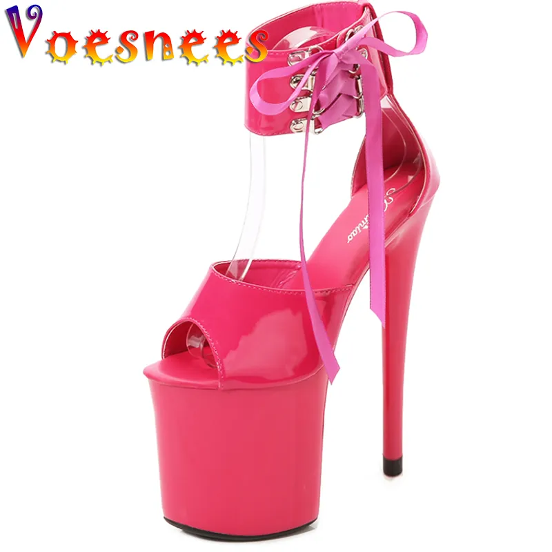Bulk Platform Chunky Heel Sandals Ankle Strap High Heels