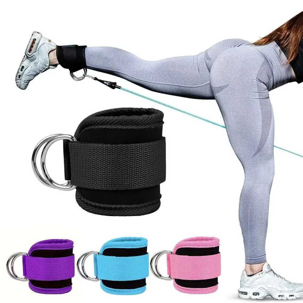 Padded Ankle Strap for Cable Machines - Leg & Glute Exercises - Gym ...