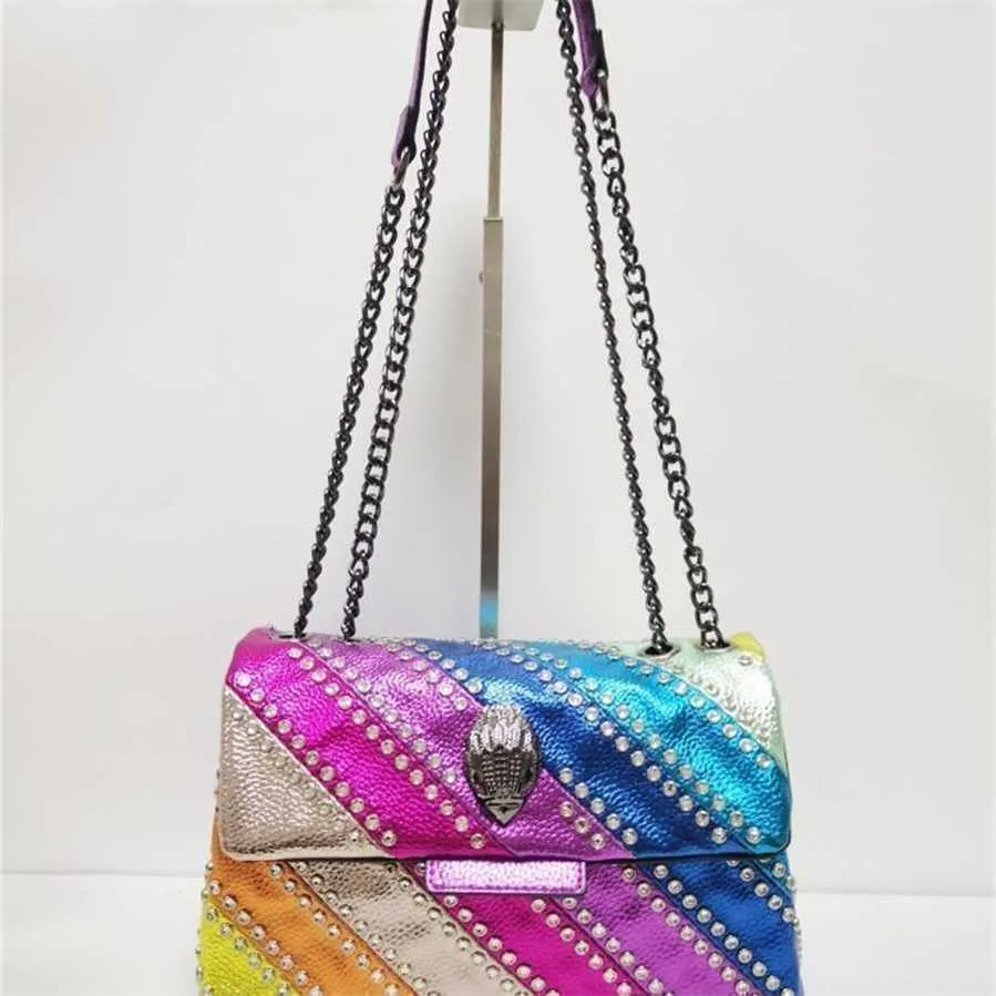 【COLOR iN ID】Multi circle studded big bag DHgate.com:Multicolor Eagle Head Designer Shoulder Bag