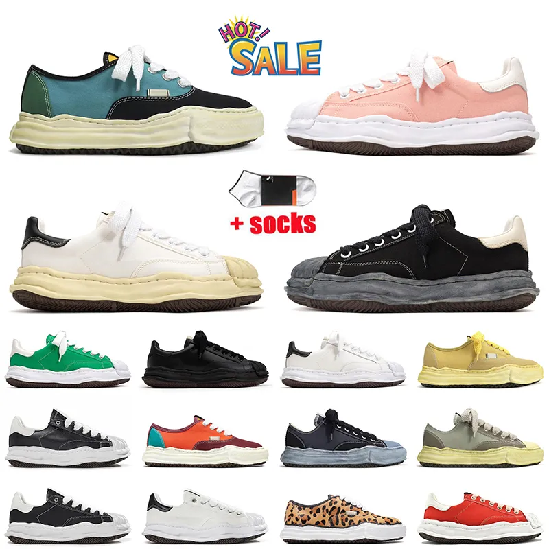 Wholesale Fashion Canvas Upper Leather Designer Casual Shoes Women Mens Blakey OG Sole Sports Trainers White Black Green Low Top Vintage dhgate