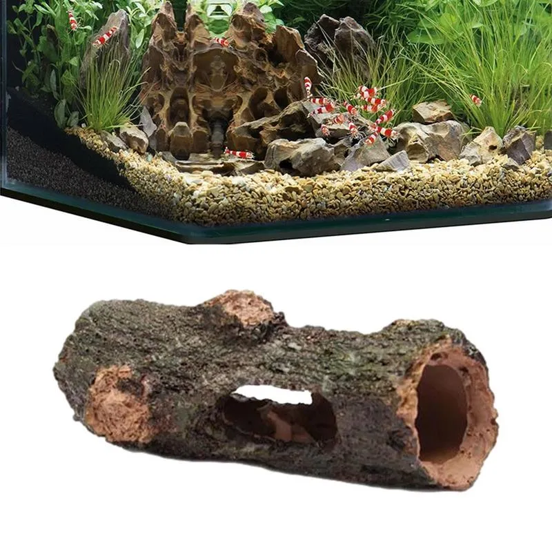 Leopard Gecko Tank Accessories Resin Shipwreck Aquarium Decor