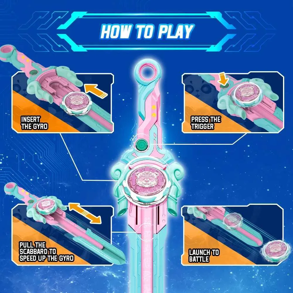 DHgate.com:Metal 4D Beyblade Infinity Nado 6 Power Pack