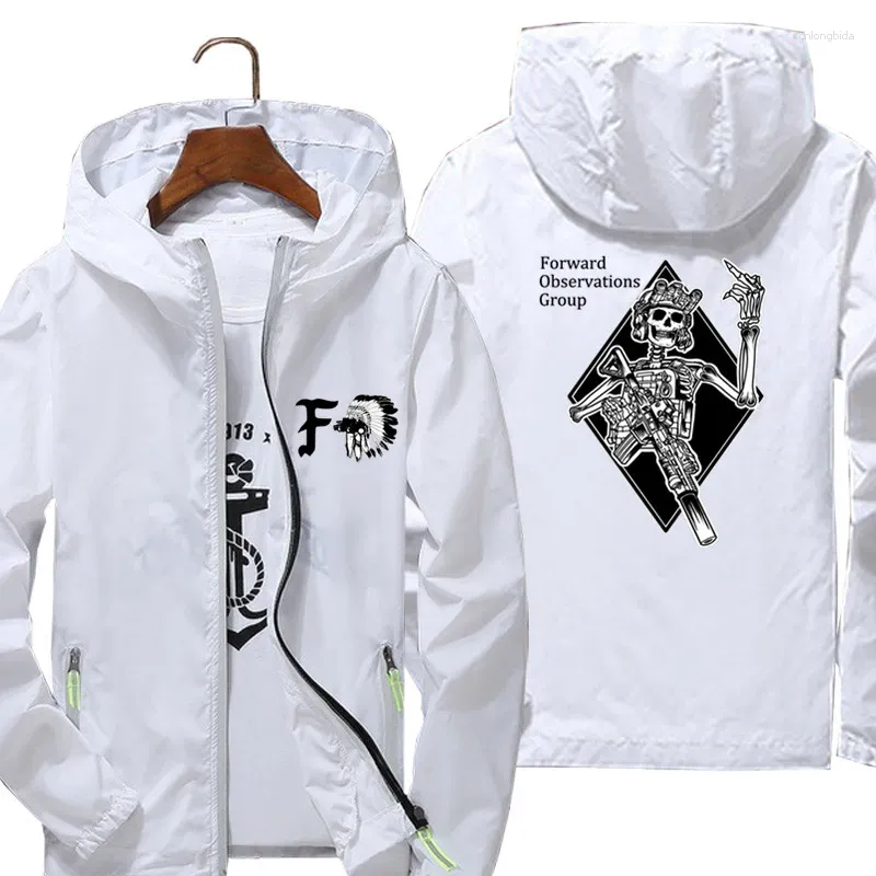 実物Forward Observations Group フードジャケット S Forward Observations Group Mens Hooded Windbreaker Jacket