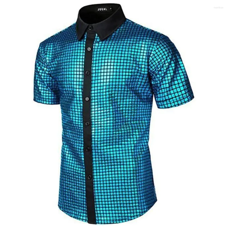 70s Clothing Disco Sequined Shirt For Men Retro... From Manteau, $13.72 |  DHgate.Com