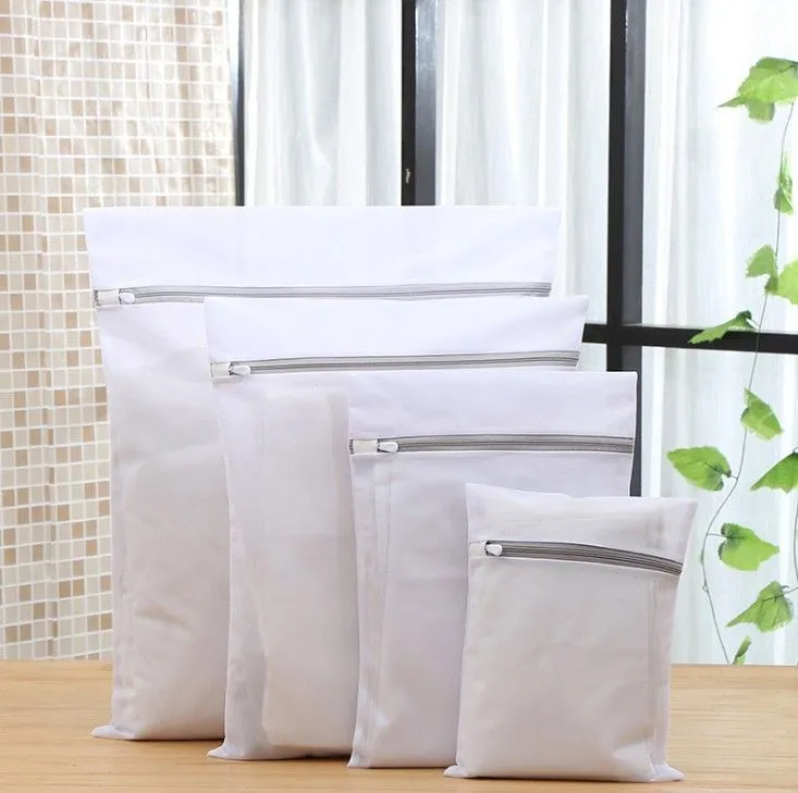 Garment Bag To Wash Delicates, Thick Fine Mesh Laundry Bag For