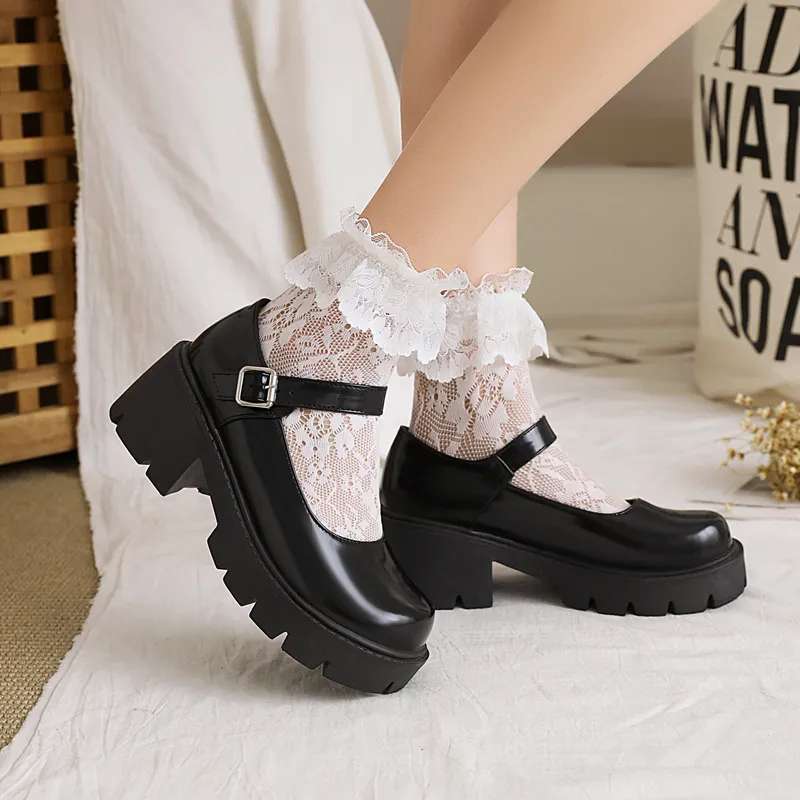 [JILLSTUART] MILLI MARY JANE PLATFORM LOAFER ☆送料込☆ Japanese Style Lolita Mary Jane loafers for women with Punk