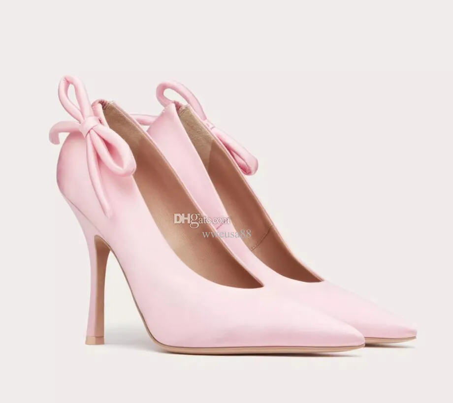 Wholesale Women Satin High Heel Pumps Pointed Toe Dress Shoes For Wedding  Party Luxury Night Out Design At Only $68.95 | DHgate.Com