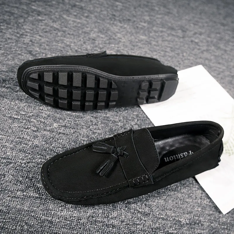 Penny Loafer Loafers Alfani Men's Suede Shoes Men Casual Shoes - Main Image