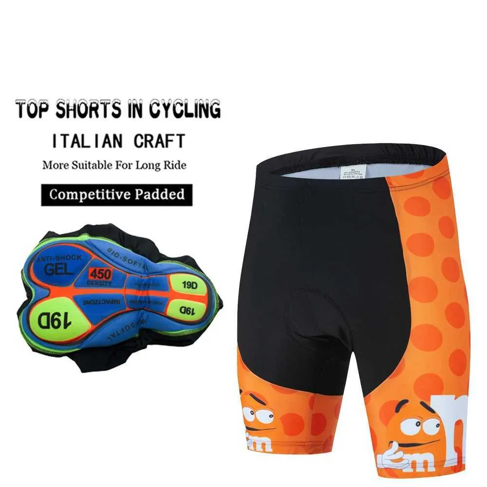 Cycling Shorts Licra De Ciclismo Con Gel Men's Mountain Bike Bib - Main Image