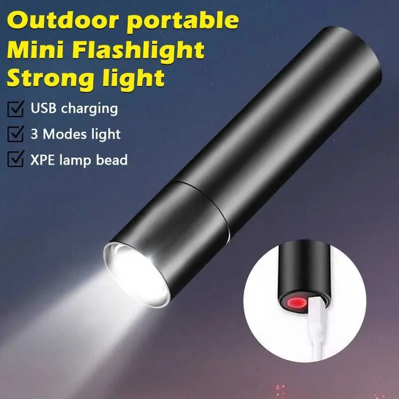 Usb Rechargeable Mini Led Light USB Rechargeable Mini LED Flashlight - Powerful Portable Light for Self ...