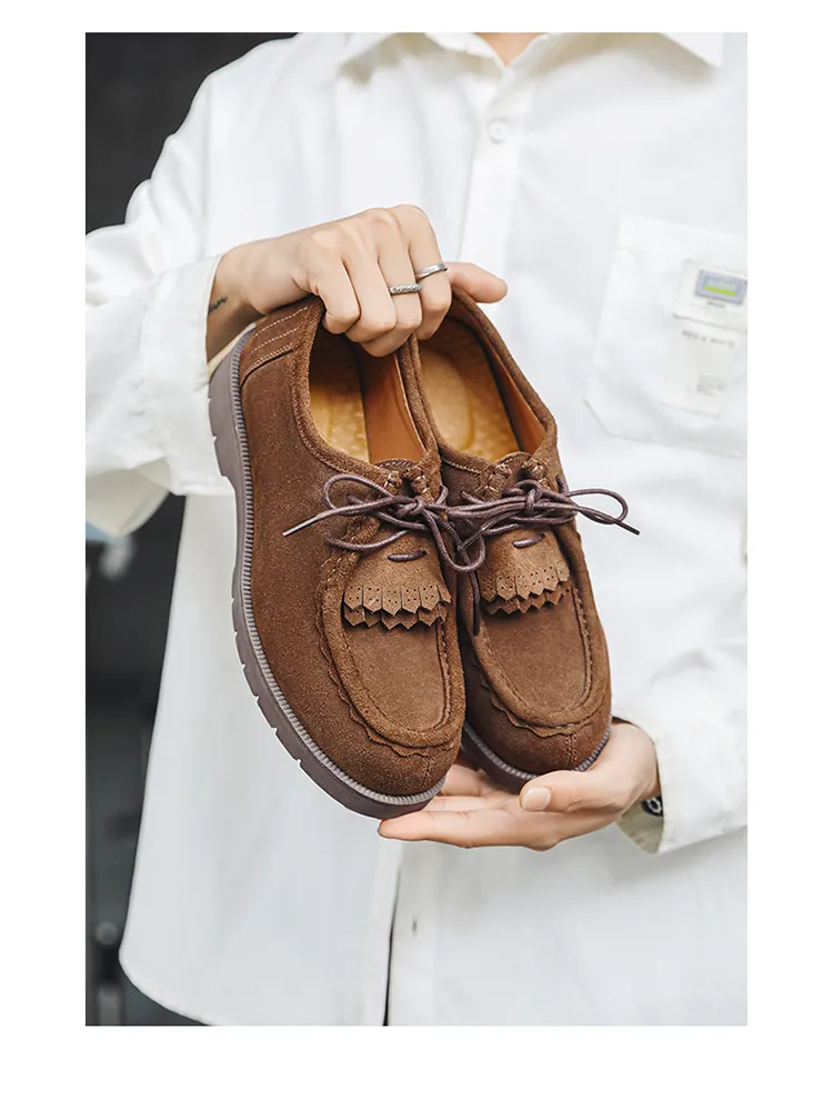 DHgate.com:Mens Suede Leather Casual Shoes - British Style DHgate.com:Mens Suede Leather Casual Shoes - British Style