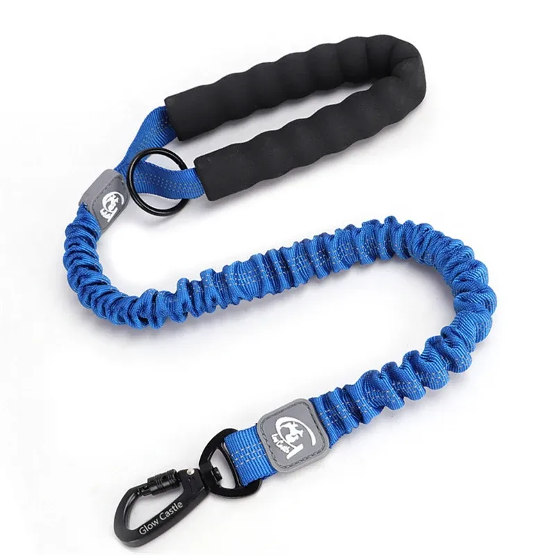 Bungee Dog Leash With Shock Absorption And Padded Handle For Dogs_voghion.com