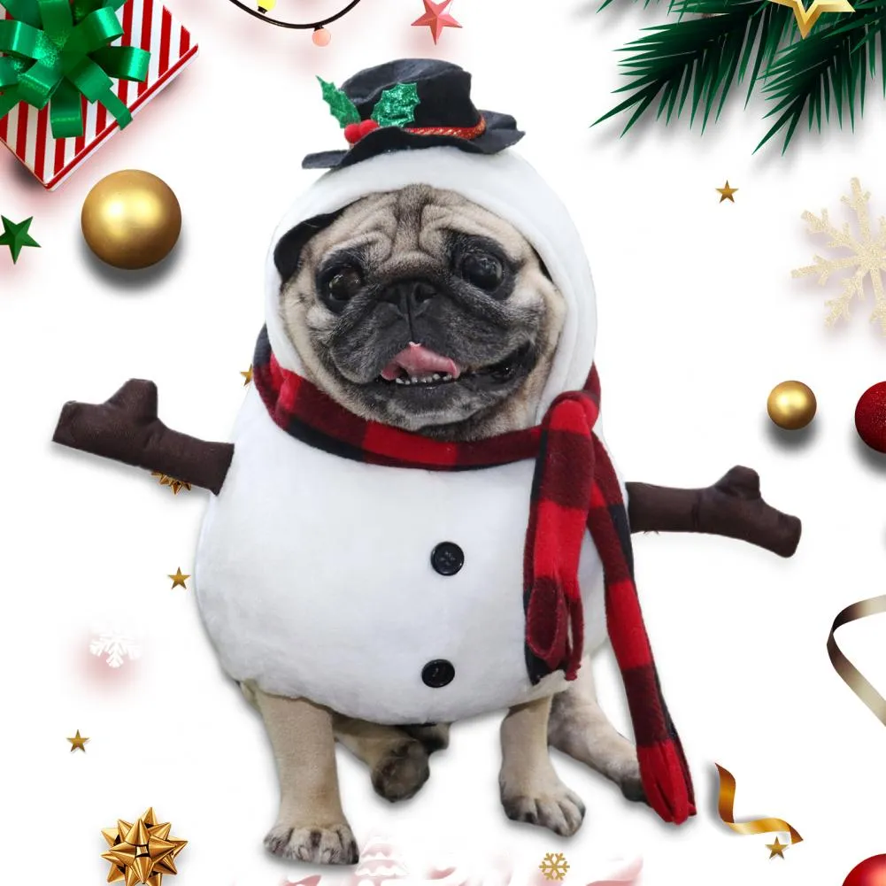 Cloth Dog Holiday Costume Upright Snowman Dress for Winter Use, Fits Large  Dogs Including Labradors from Dhgate Dog Dresses - price 16.08