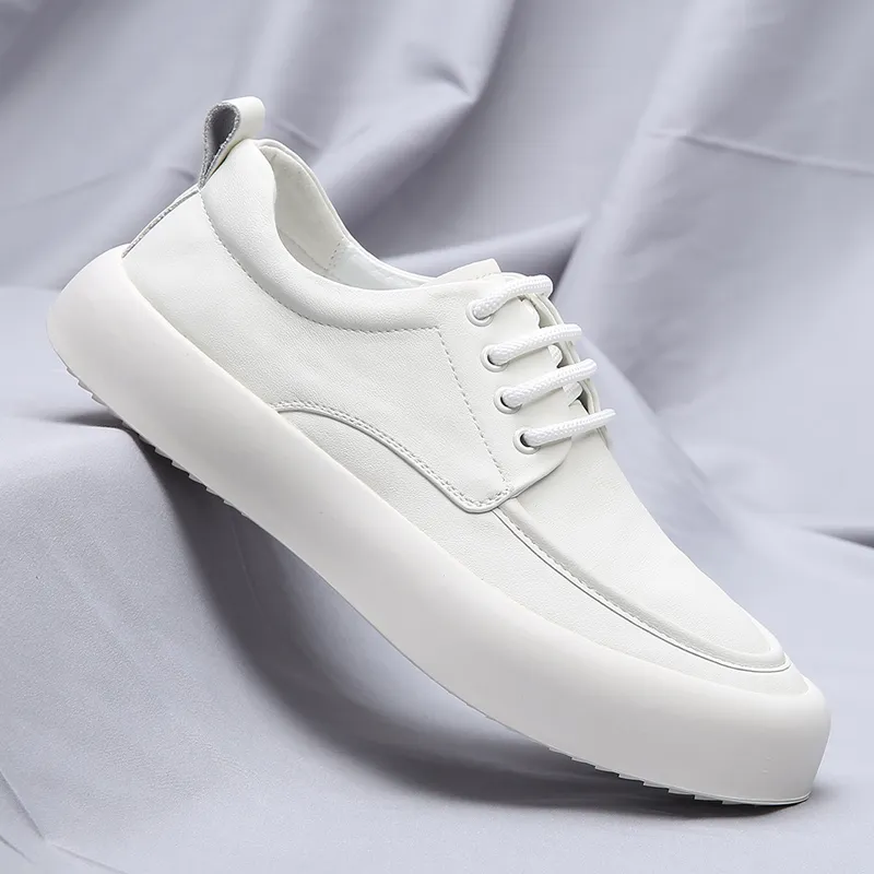 Brand Men Genuine Leather Shoes 2023 Top Fashion All Season