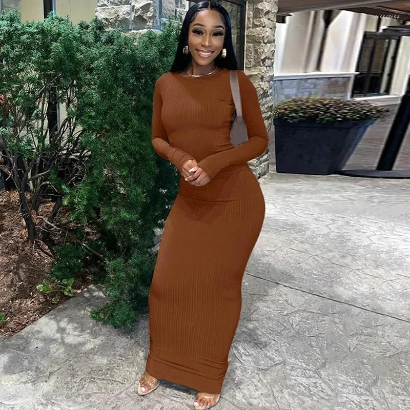 solid and striped long sleeve dress Sabrina Dress Twilight