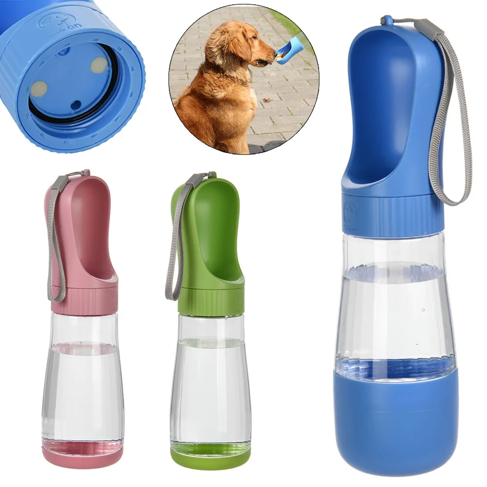 Dog Travel Bottle All-in-One - Water Dispenser, Food Container