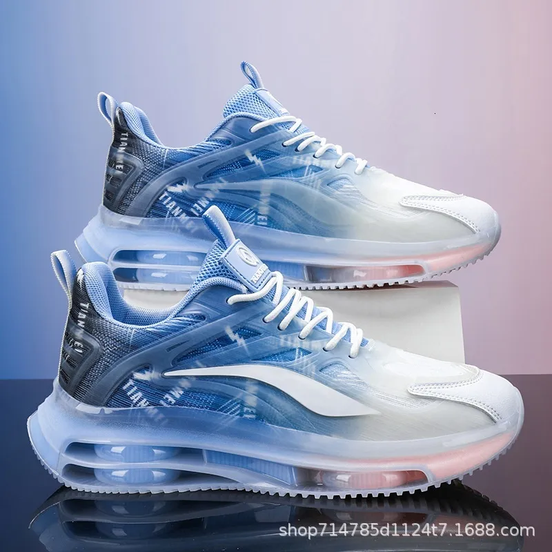 Men's Breathable Running Shoes Versatile Casual Sneakers for Spring 2024