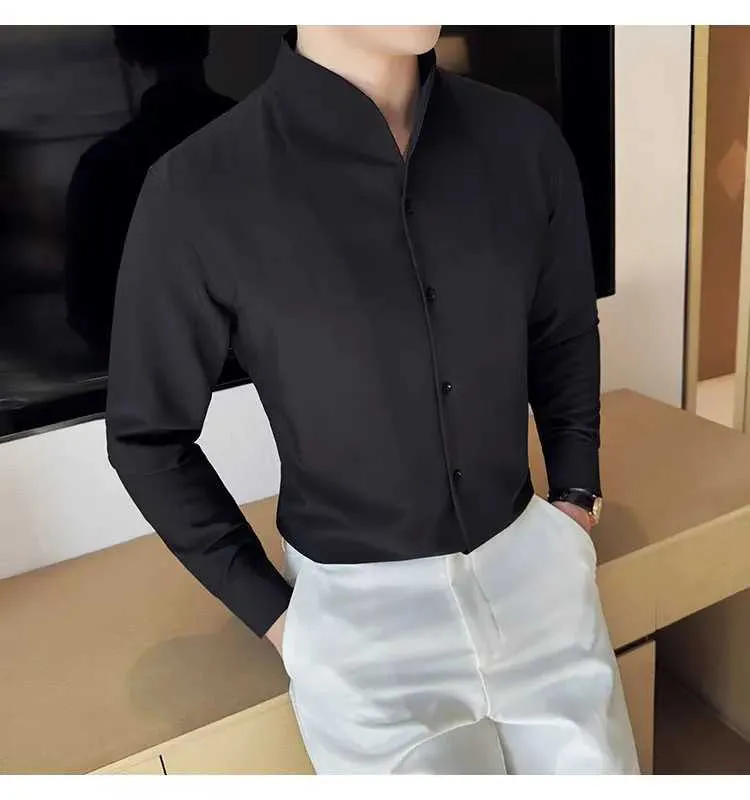 navy blue dress pants for men BESPOKE - Avec Les Filles Women's Style:AP1D105839 Size:3XLarge