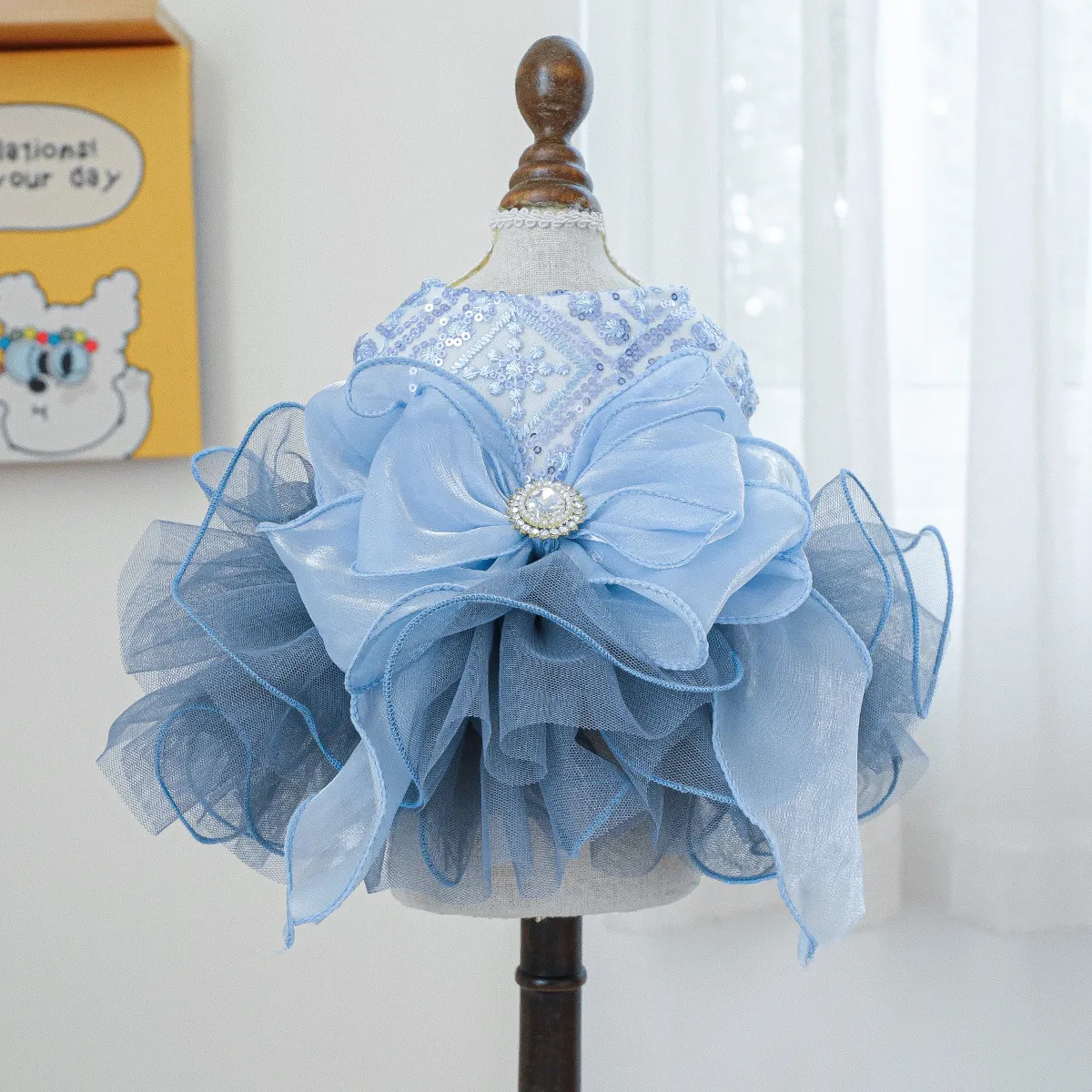 sachin and babi light blue dress Miranda Midi Dress main image 1