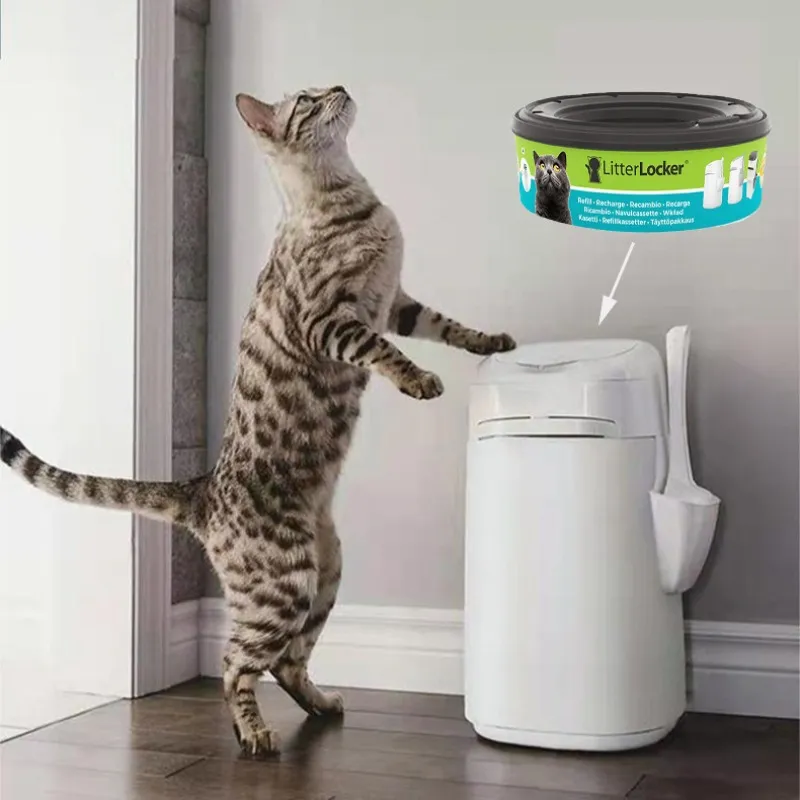 Large Capacity Petlibro Automatic Cat Feeder Locker Garbage Bag With Bacteria Block Ideal For Pet Waste Management And Odors From Dh1102942659 14.9 DHgate.Com