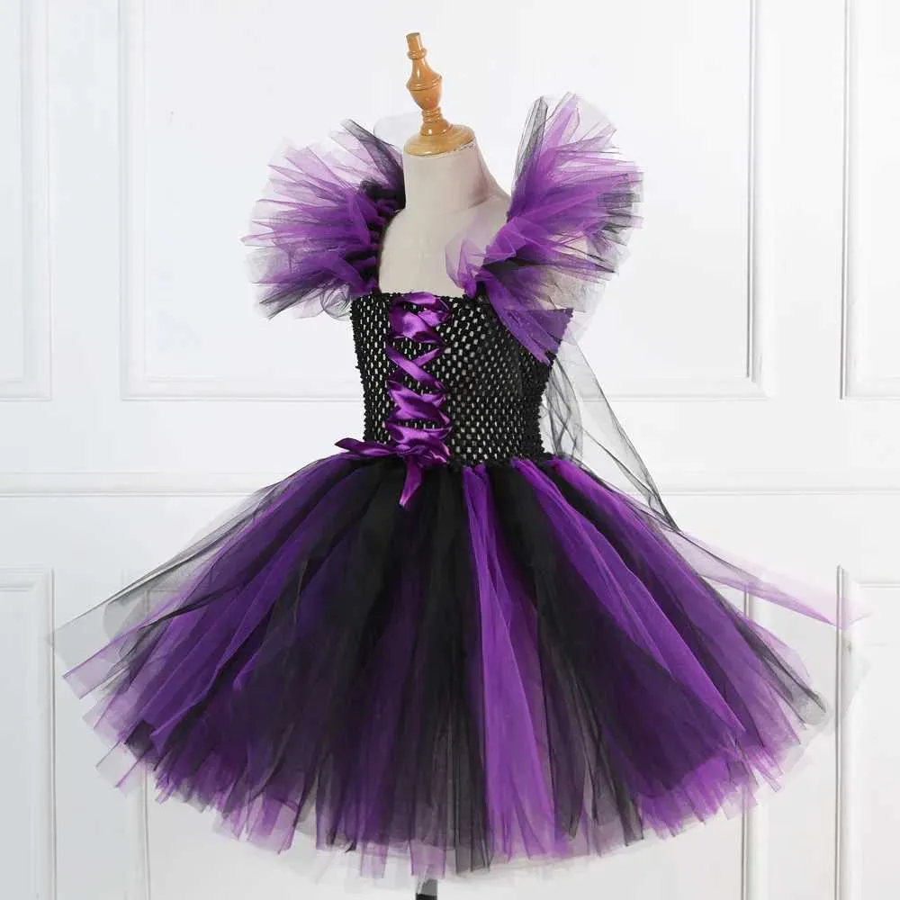 Costume da strega per bambini con scopa – Scopa