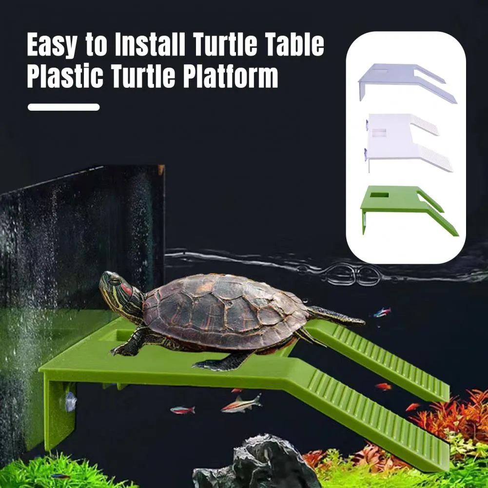 Catzon Turtle Floating Basking Platform Aquarium Decorations Artificial