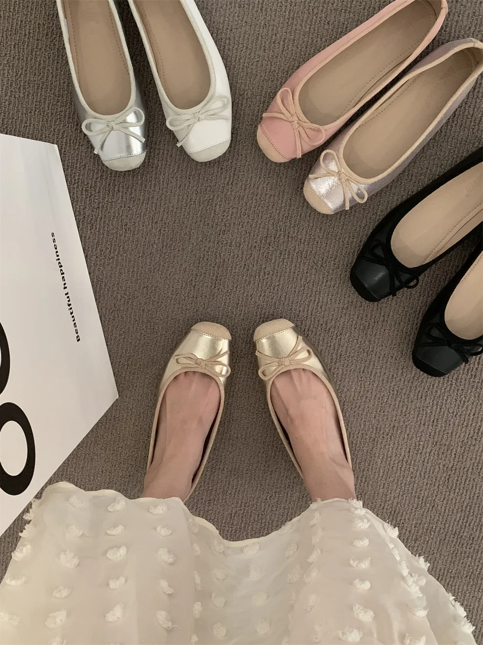 Round Toe Ballerinas: Comfortable Grandma Shoes, Shop Now