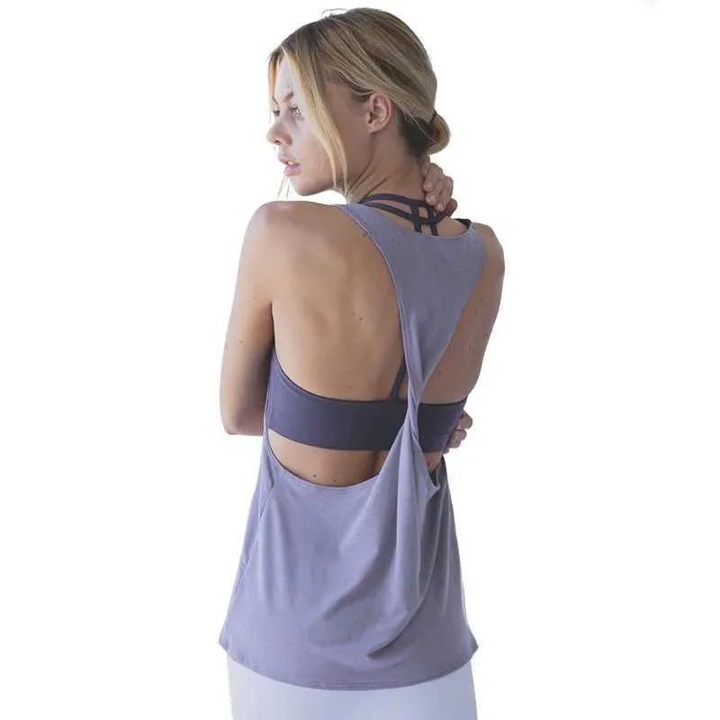 Save Big on Bulk Women's Fitness Sports T Shirt Sport Top For Fitness T  Shirt Female Backless Modal Jogging Femme Yoga Shirts Workout Sleeveless  Tee