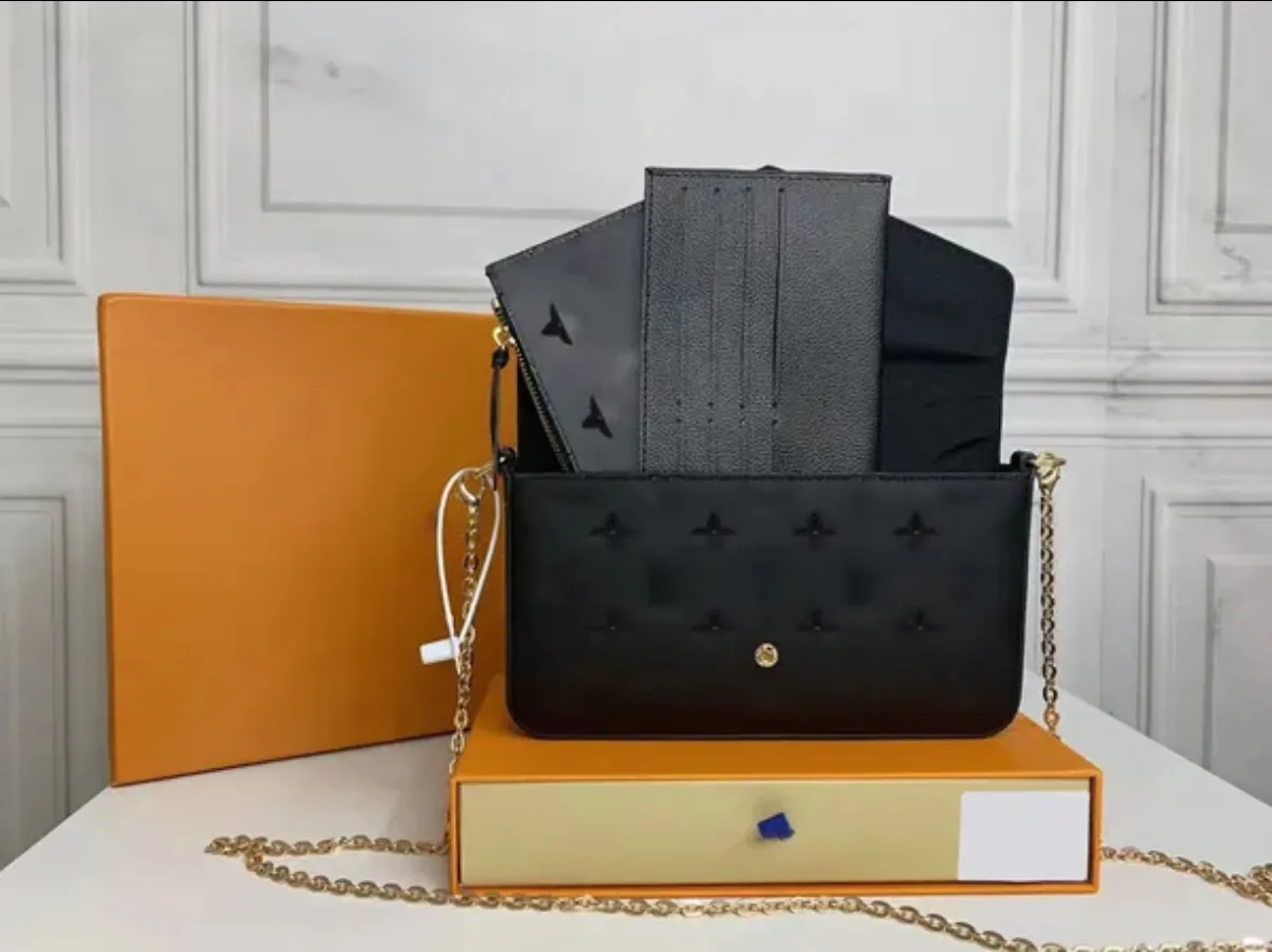 Frauen Kette Multi Felicie Mini Pochette Taschen Manner M61276 Munzversand Hullkurve Handtaschen Luxus Designer Leder Kleiner Brieftaschen Crossbody Umhangetaschen Cross Body Von 14 67 DHgate
