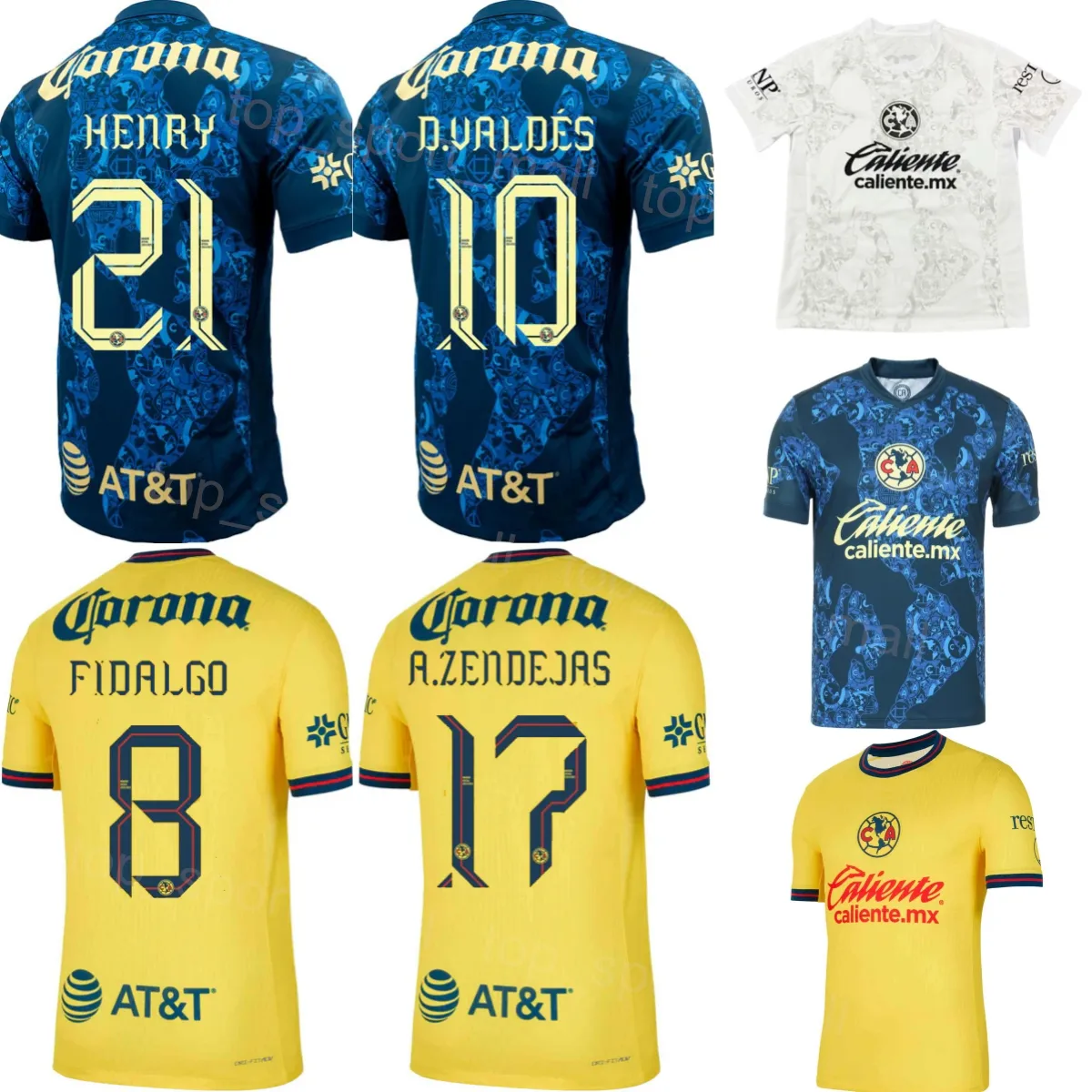 DHgate.com:Club Mens Club America Soccer 8 Alvaro Fidalgo
