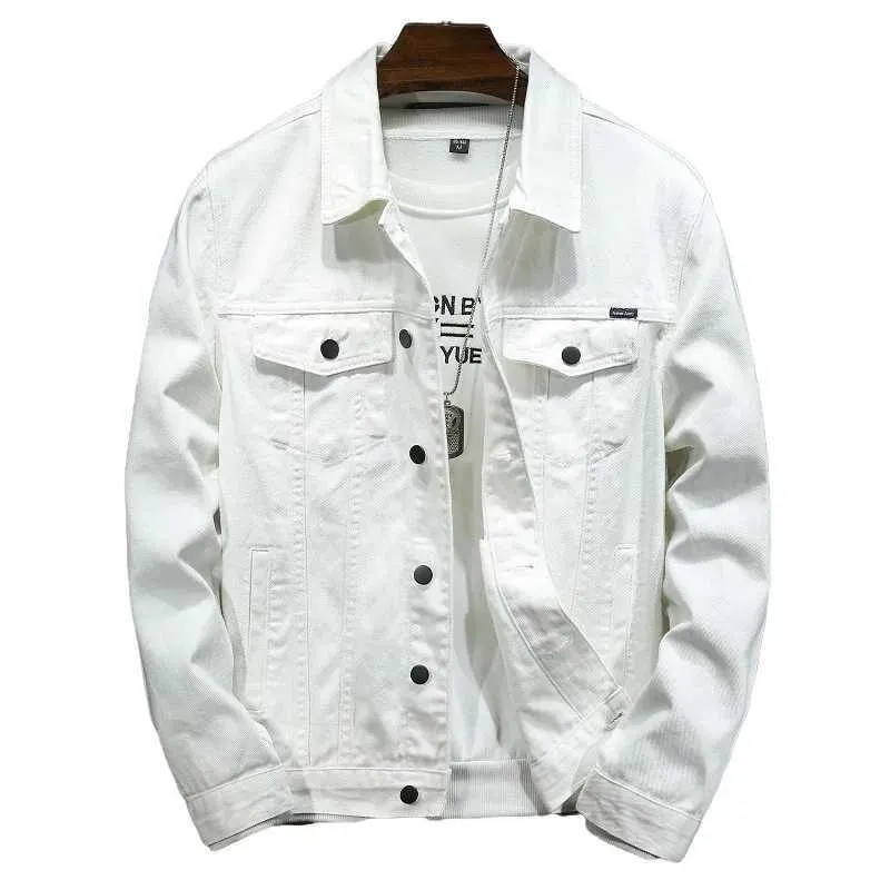 High-Quality Men's denim jean jacket for Autumn/Winter High-Quality Men's denim jean jacket for Autumn/Winter