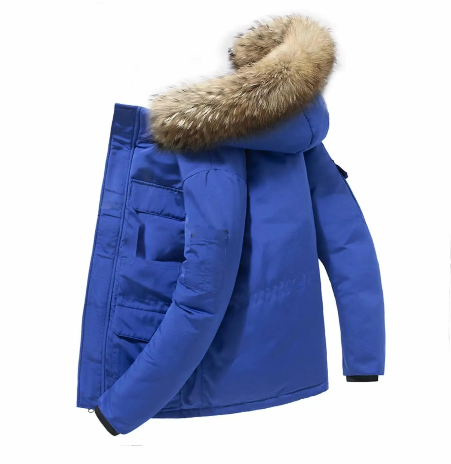 Newly launched winter northern designer vest hiking men's and women's windproof fashion hooded thickened down jacket_voghion.com