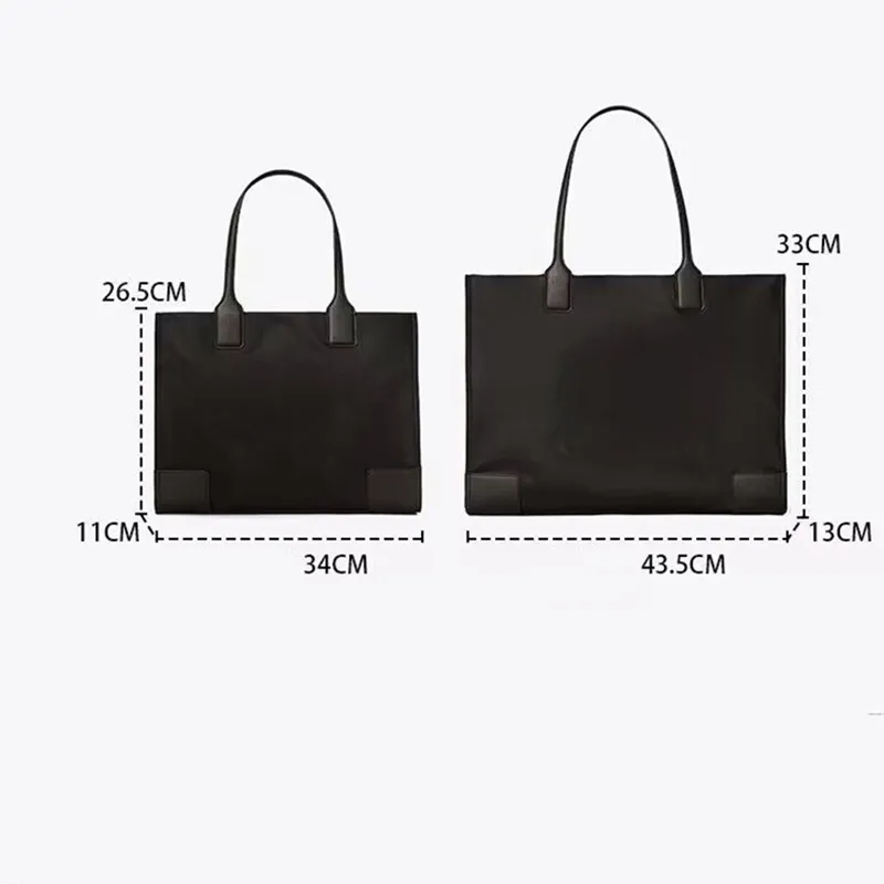 Large tote bag nylon designer bag shoulder bag handbag computer laptop casual luxury shopping bags designer women bag travel totes