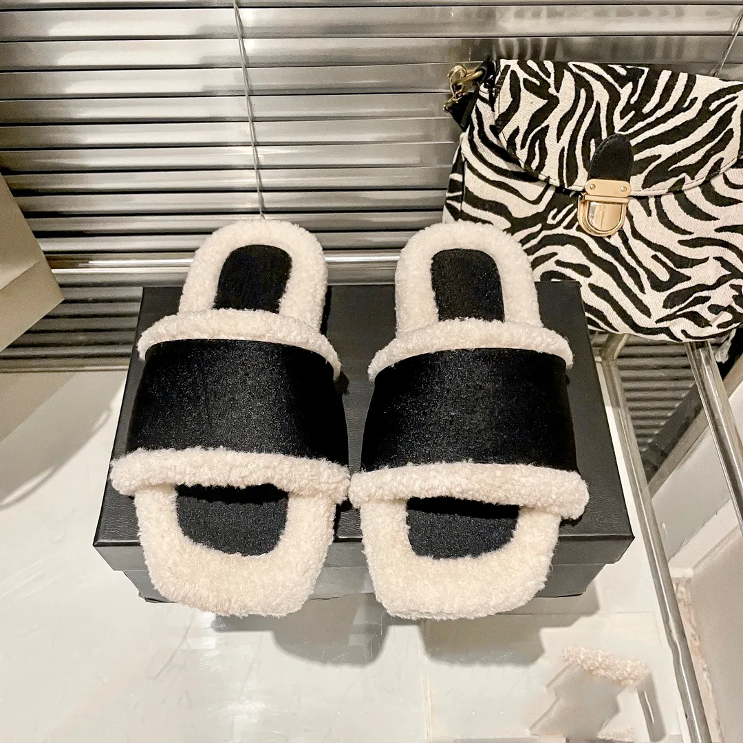 Wool Slides Designer Wool Slides: Fashionable Winter Shearling Sandals For Women ...