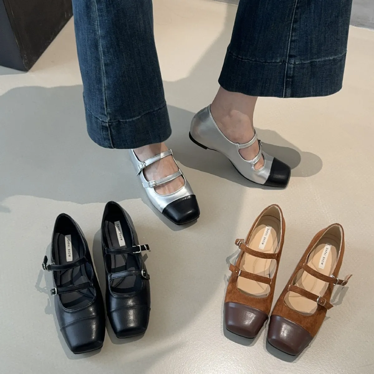 Women's Dress Shoes with Low Heel Slip-On Flats for Daily Outfit Narrow Width from Dhgate Casual Shoes - price 68.89 Women's Dress Shoes with Low Heel Slip-On Flats for Daily Outfit Narrow Width from Dhgate Casual Shoes - price 68.89