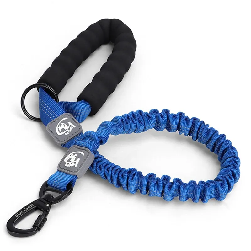 Bungee Dog Leash With Shock Absorption And Padded Handle For Dogs_voghion.com