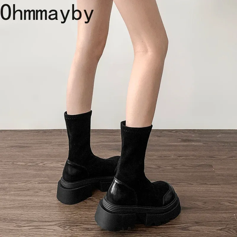 low heels leather women short set feet boots for autumn C115 low heels leather women short set feet boots for autumn C115