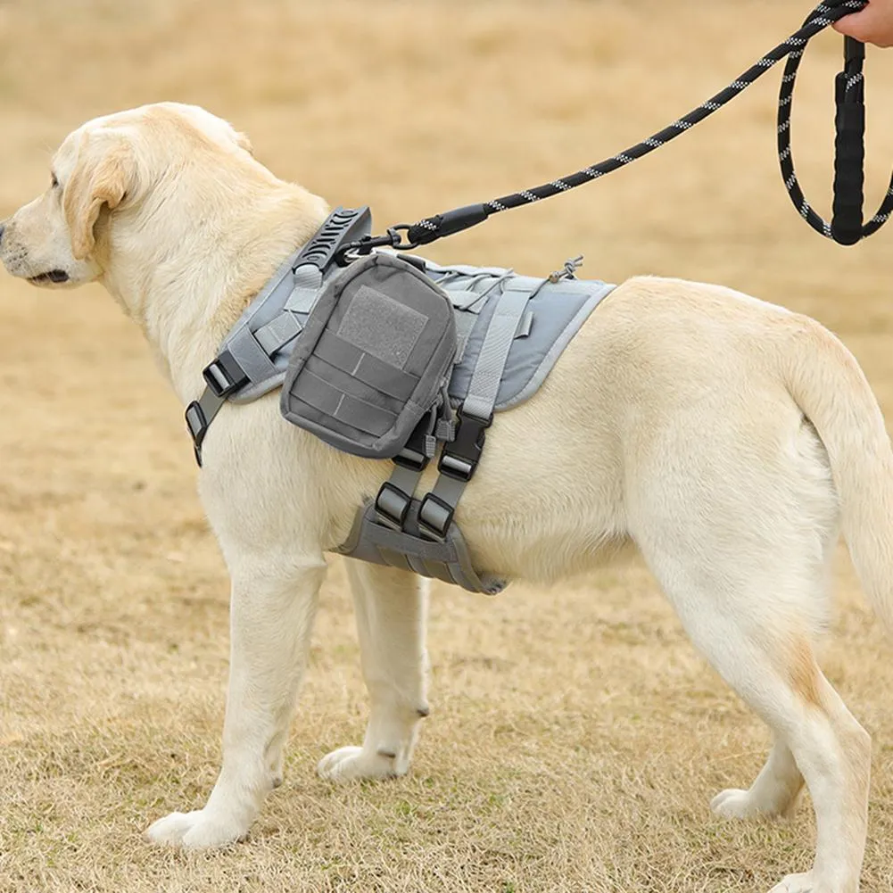 Save Big on Bulk Tactical Dog Vest Harness Tactical Dog Harness For Large  Medium Dogs: Waterproof, Explosion Proof, Adjustable Pet Vest Harness For 