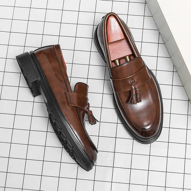 Bulk Mens Italian Casual Dress Shoes, Handmade PU Leather,... From  Dh1102963094, $118.05 | DHgate.Com