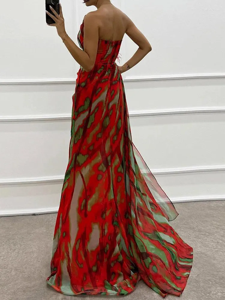 Women's Summer Backless Maxi Dress - Slim Fit, Patchwork, High Slit,  Elegant Party Dress from Dhgate Basic & Casual Dresses - price 52.37