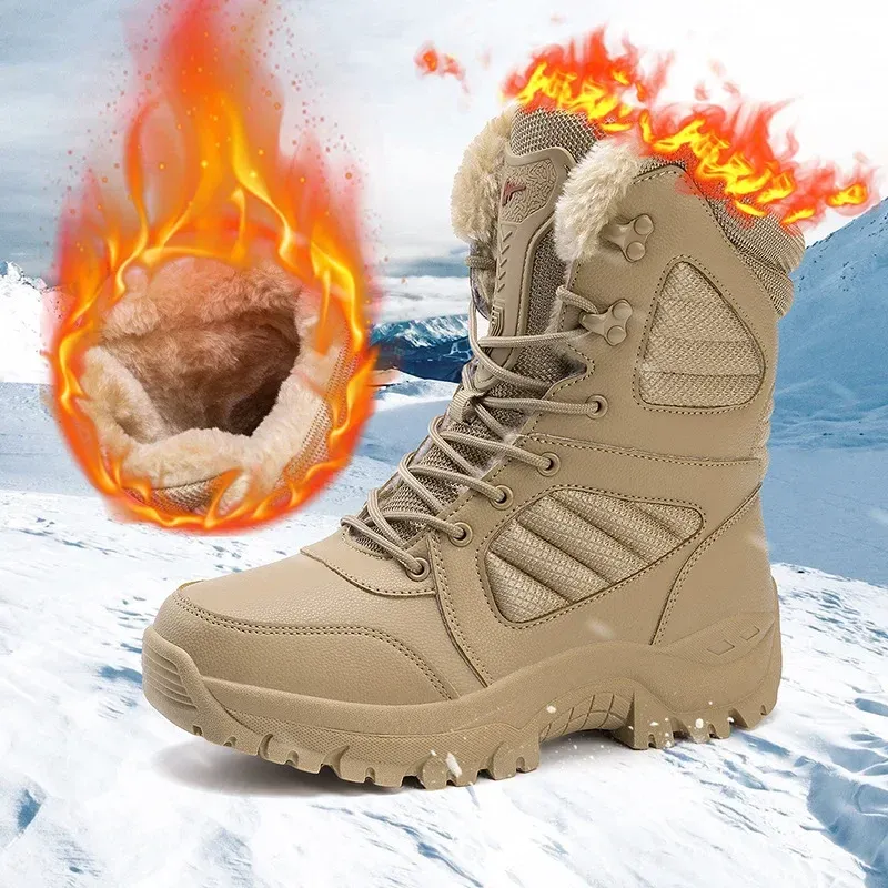Olang Montreal bruin snowboots heren